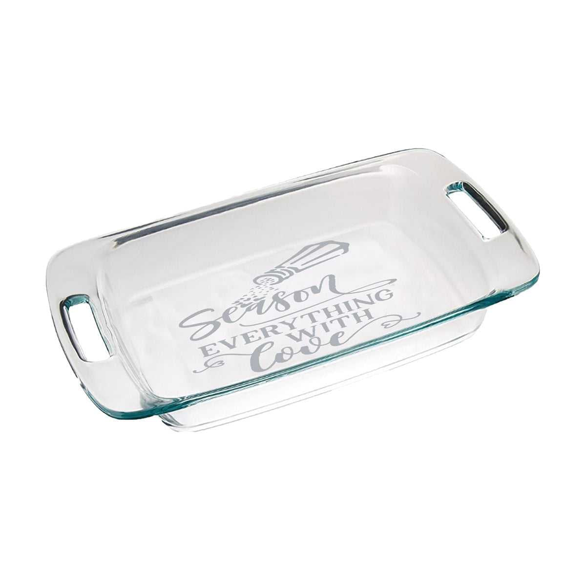 Personalized Pyrex Easy Grab Season everything with love in 3 sizes