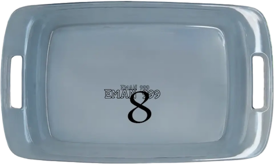 Monogram Personalized Casserole Dish with Lid 2