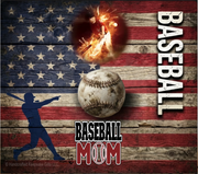 Personalize – Baseball – Tumbler - BB Flag - 20oz