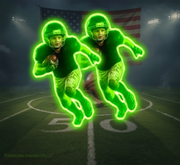 Personalize – Football – Tumbler - Vintage - 20o