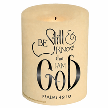 Flameless Candle Be Still and Know that I Am God