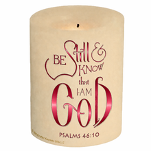 Flameless Candle Be Still and Know that I Am God