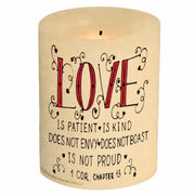 Christian Love Candle