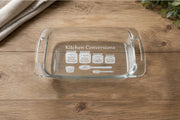 Pyrex Baking Dish Kitchen Conversions Custom Etching