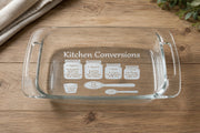 Pyrex Baking Dish Kitchen Conversions Custom Etching
