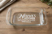 Pyrex Baking Dish Nana Custom Etched