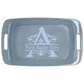 Monogram Personalized Casserole Dish with Lid