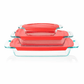 Monogram Personalized Casserole Dish with Lid