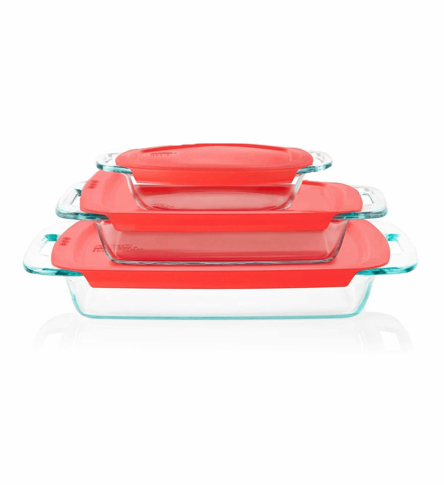 Personalized Pyrex Easy Grab Bless the food before use in 3 sizes
