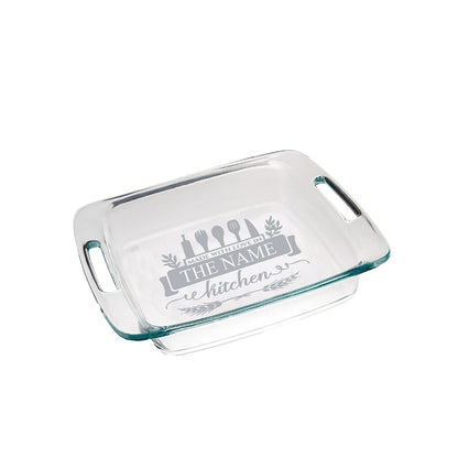 Personalized Pyrex Easy Grab Kitchen Utensils in 3 sizes