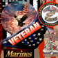 Military Stainless “All Servie's Art” Tumbler, Veteran Theme