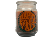 Triple-Pour Scented Glass Jar Candle