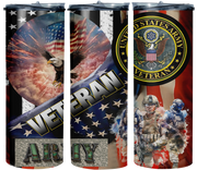 Personalized Veteran Tumbler – All Services