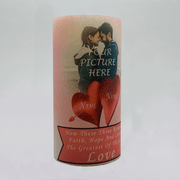 Personalized Photo Candle - Flameless